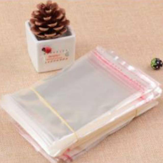 Jual Plastik OPP Lem Seal Uk 20x30 Cm Isi 100 L Shopee Indonesia