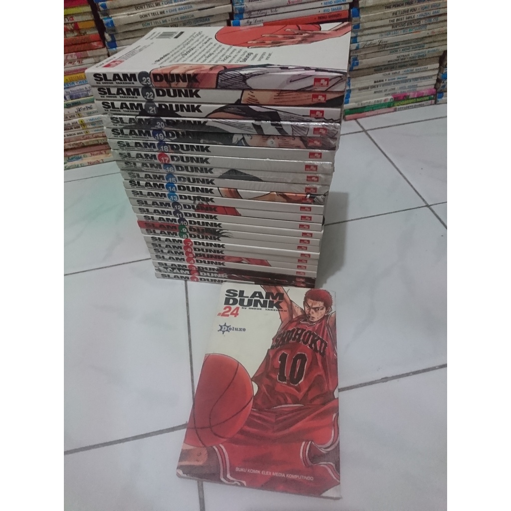 Jual Komik Slam Dunk Deluxe 1 24 Tamat Shopee Indonesia