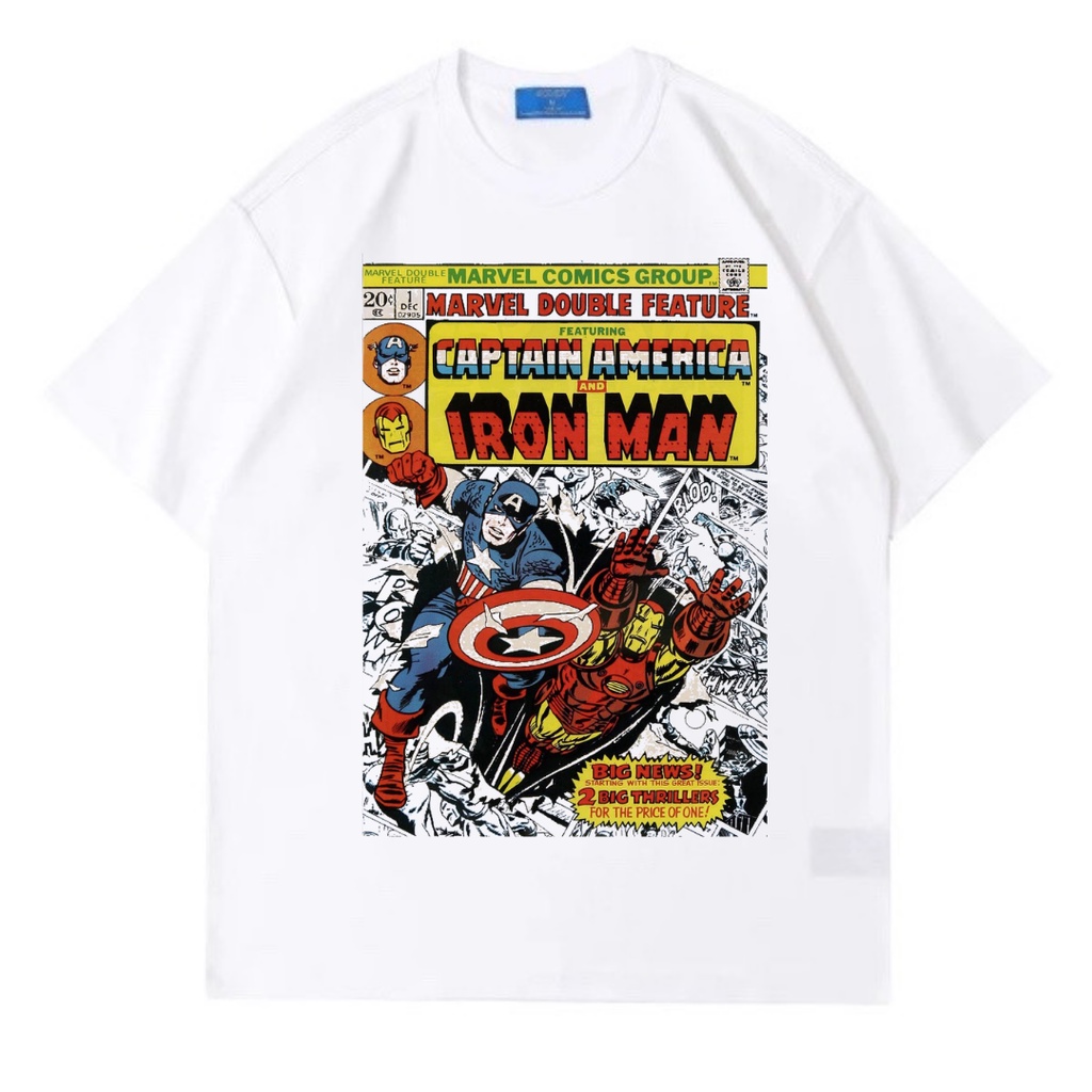 Jual Psycho Crucify Captain America Vs Iron Man Civil War Oversized T