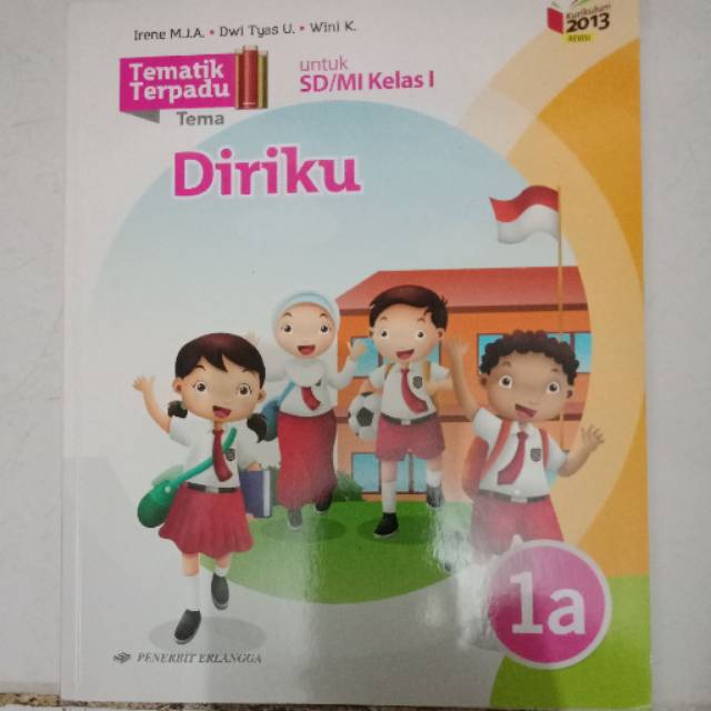 Jual Tematik Terpadu Untuk Sd Kelas I Tema A Diriku K N Shopee