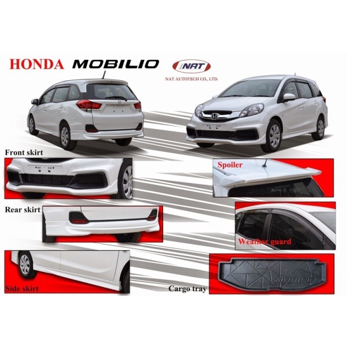 Jual Bodykit Honda Mobilio Rs Mugen Tipe S E Grt Bodykit Duraflex