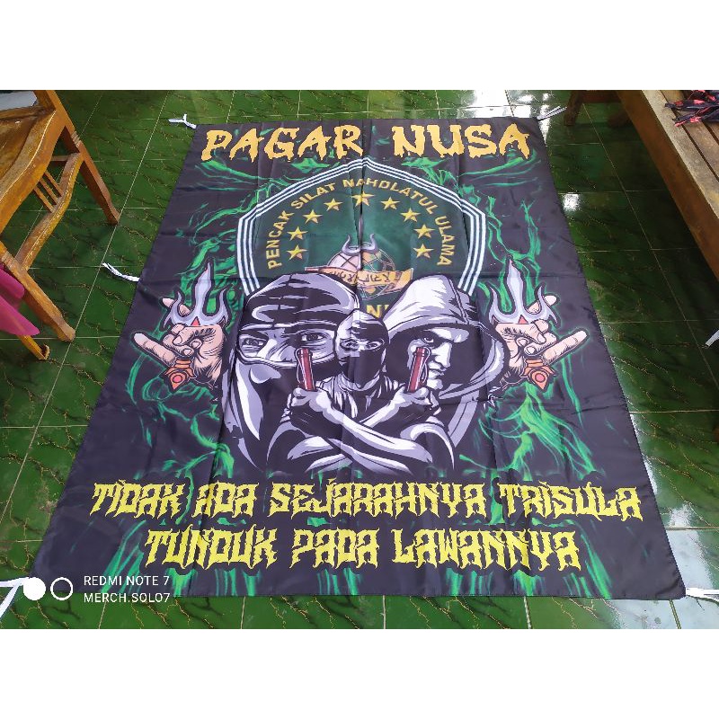 Jual Bendera PAGAR NUSA Spanduk Giantflag Umbul Umbul Full Printing