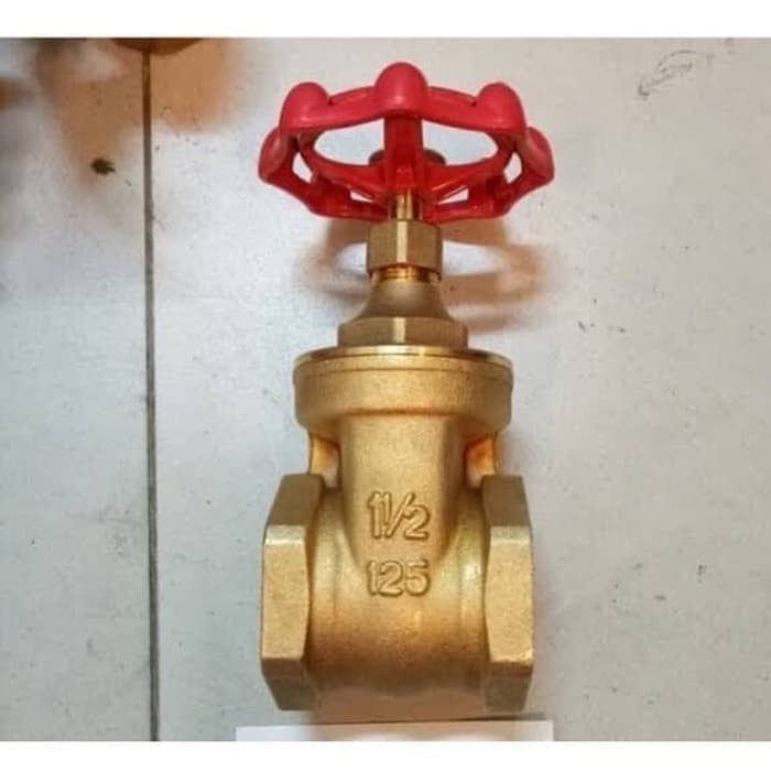 Jual Gate Valve Kitz 1 2 125 Kuningan 100 ASLI Shopee Indonesia