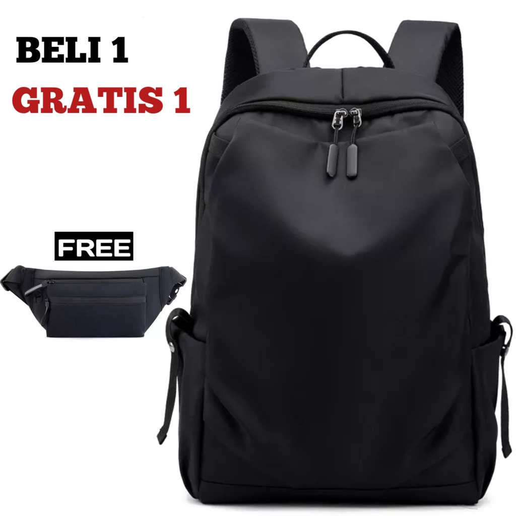 Jual JS BUY 1 GET 1 Tas Pria ZB RDN 069 Distro Raindoz Bandung Ransel