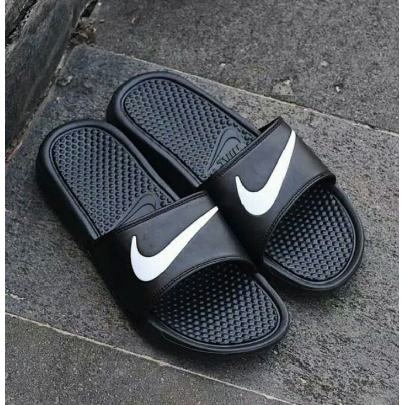 Jual Original Sandal Nike Benassi Swoosh Originals Sendal Nike Pria