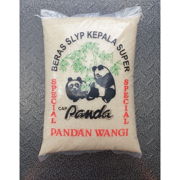 Jual BERAS PANDAN WANGI 5 KG 5 LT FRAGRANCE RICE CAP PANDA