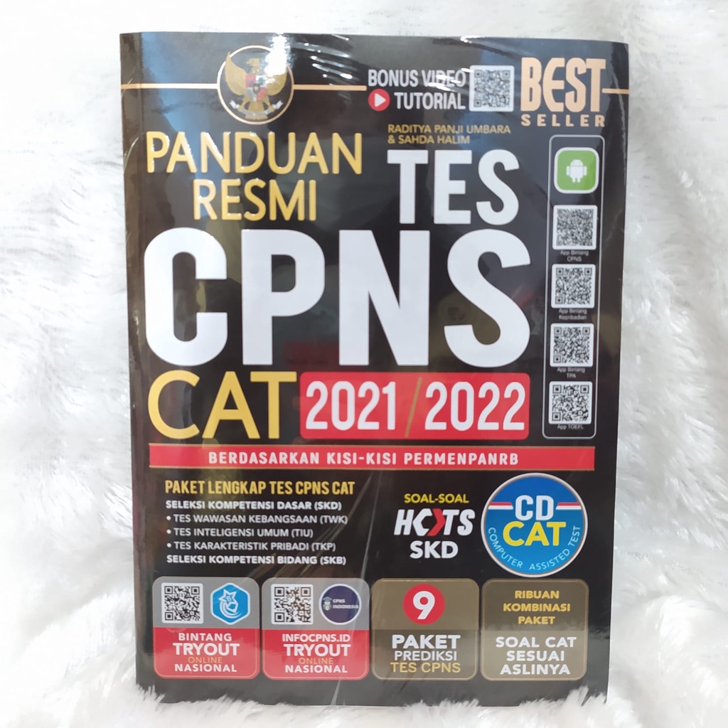 Jual BUKU PANDUAN RESMI CPNS CAT 2021 2022 Shopee Indonesia