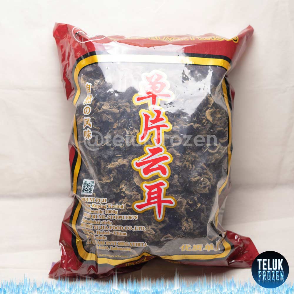 Jual Jamur Hitam Kering Kg Kg Dried Black Fungus Mount Fuji Brand