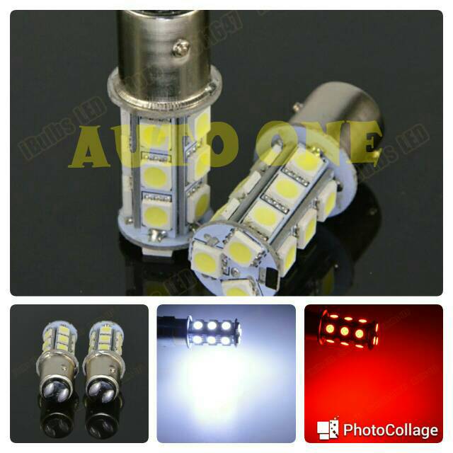 Jual LAMPU REM STOP STROBO 18 LED BAYONET KAKI 2 1pcs KEDIP Shopee