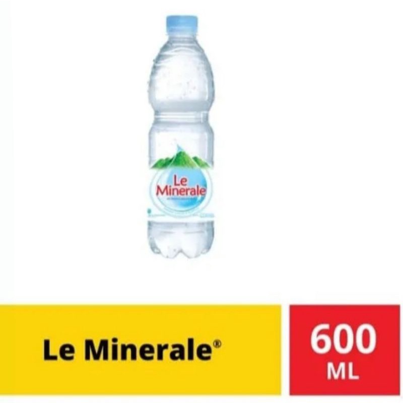 Jual Le Minerale Botol 600 ML Air Minerale Shopee Indonesia