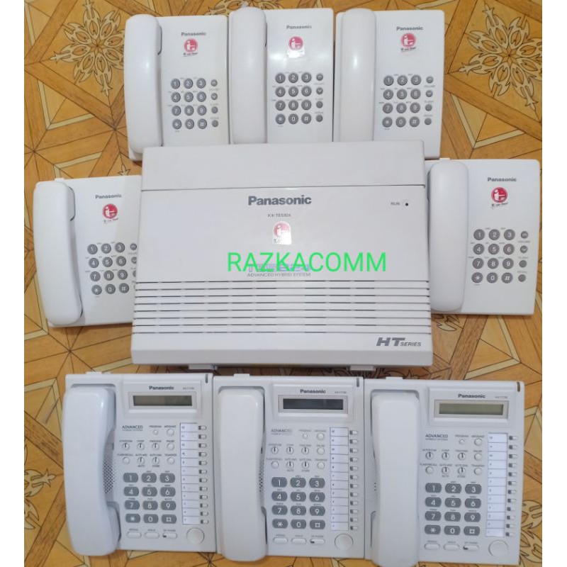 Jual Paket Pabx Panasonic Kx Tes Tem Kapasitas Line Ext