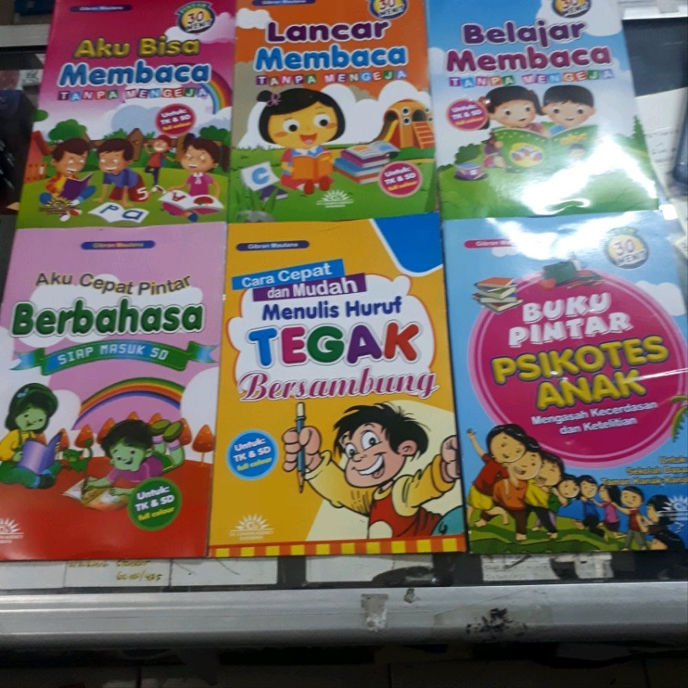 Jual Buku Tk Paud Seri Pintar 30 Menit Full Colour 32 Halaman Limited