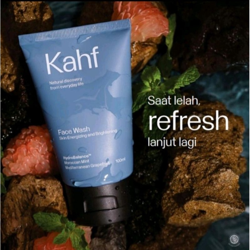 Jual Kahf Face Wash Skin Energizing Brightening FW 100ml Shopee