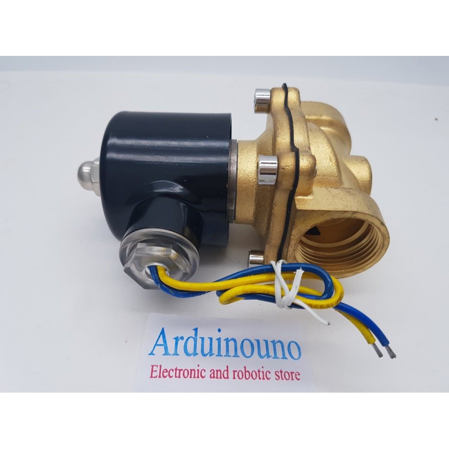 Jual Solenoid Valve Kuningan 3 4 Inch Inchi 3 4 12V DC Normally Closed