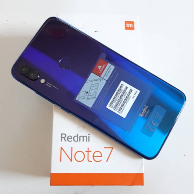 Jual REDMI NOTE 7 RAM 4 64GB SECOND LIKE NEW MURAH Shopee Indonesia