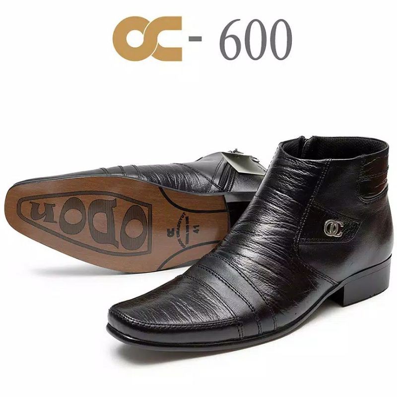 Jual Sepatu Kulit Odon Cibaduyut Oc Coklat Sepatu Kerja Sepatu