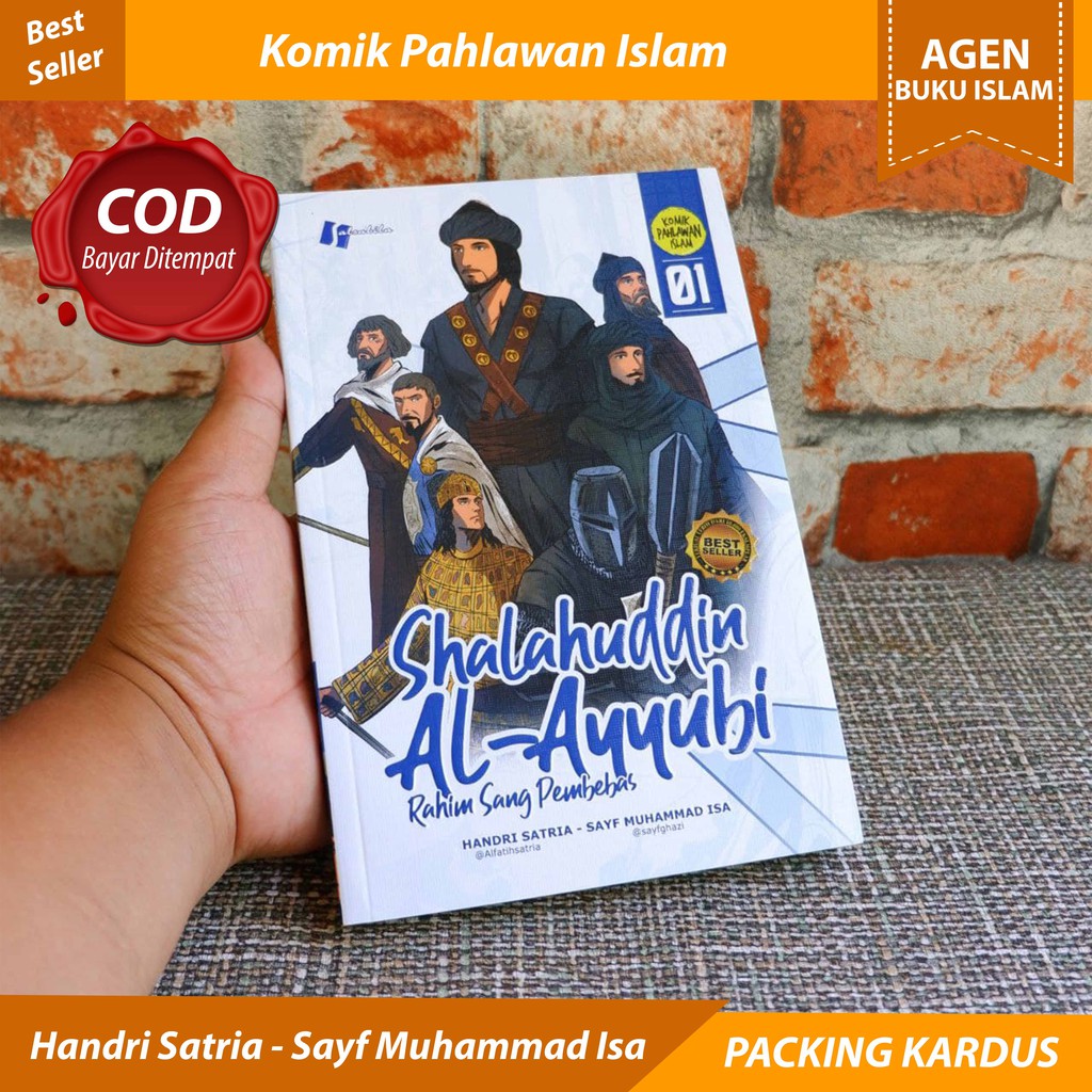 Jual Buku Islam Komik Salahuddin Al Ayyubi Seri 01 Komik Pahlawan