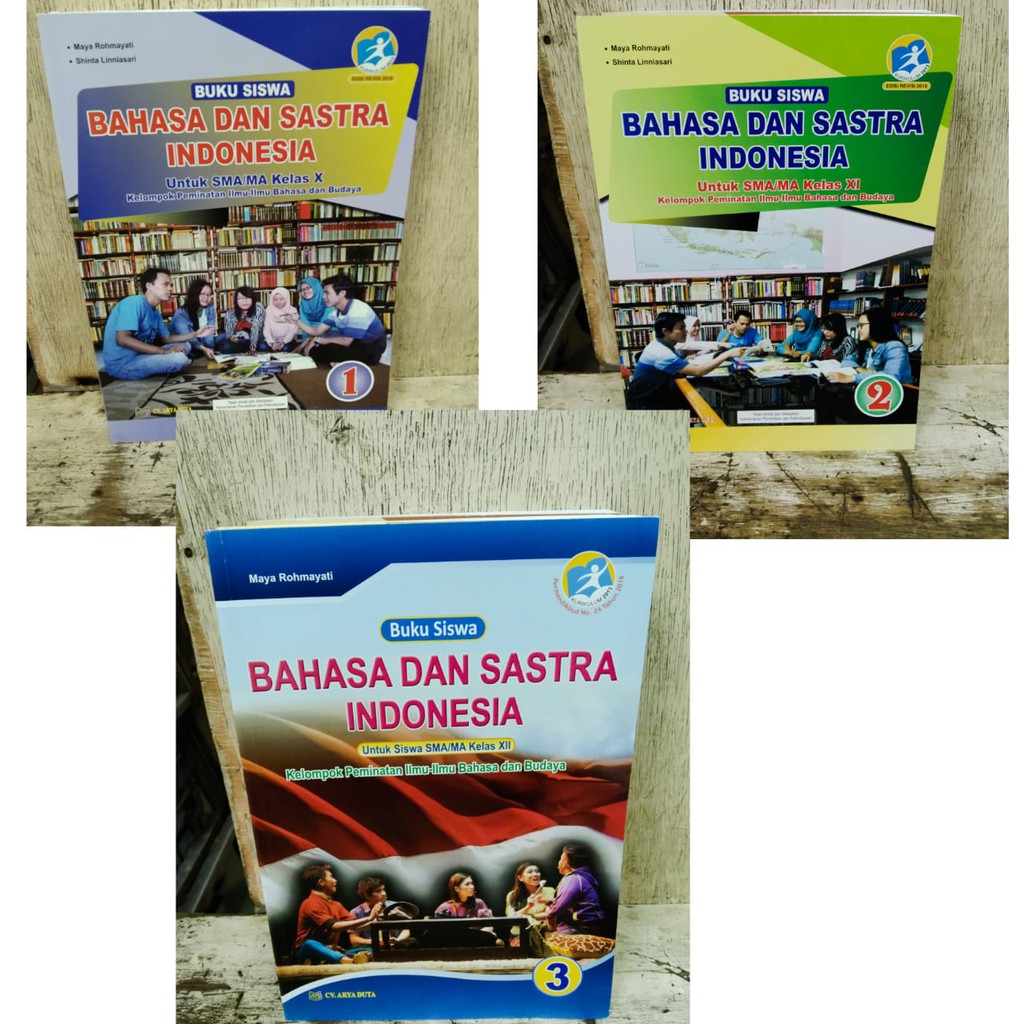 Jual Buku Siswa Bahasa Dan Sastra Indonesia Kelas X Xi Xii Sma