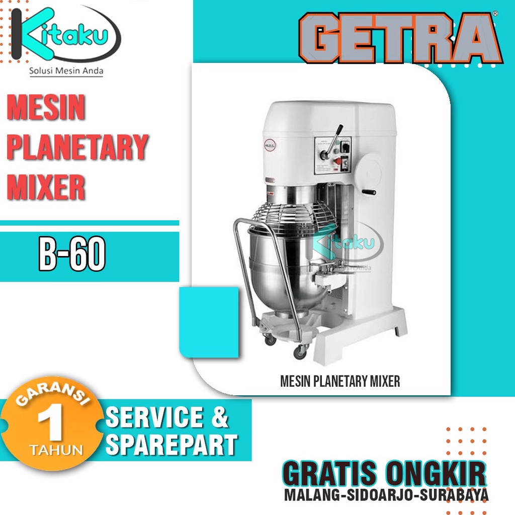 Jual Mixer Adonan Roti Planetary Getra B Shopee Indonesia