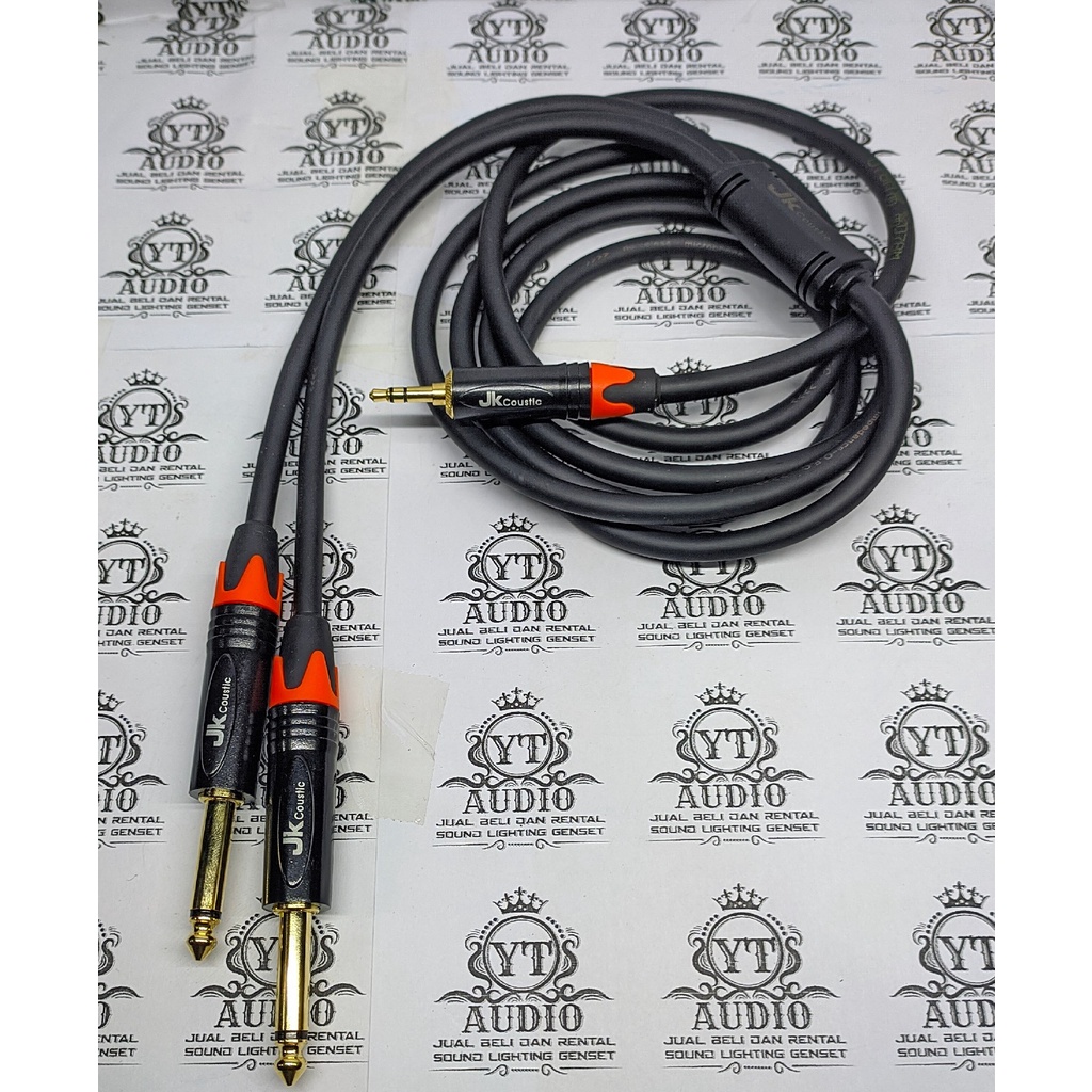 Jual Kabel Jack HP 3 5 Mm To Akai Panjang 1 8 Meter JK COUSTIC Jack