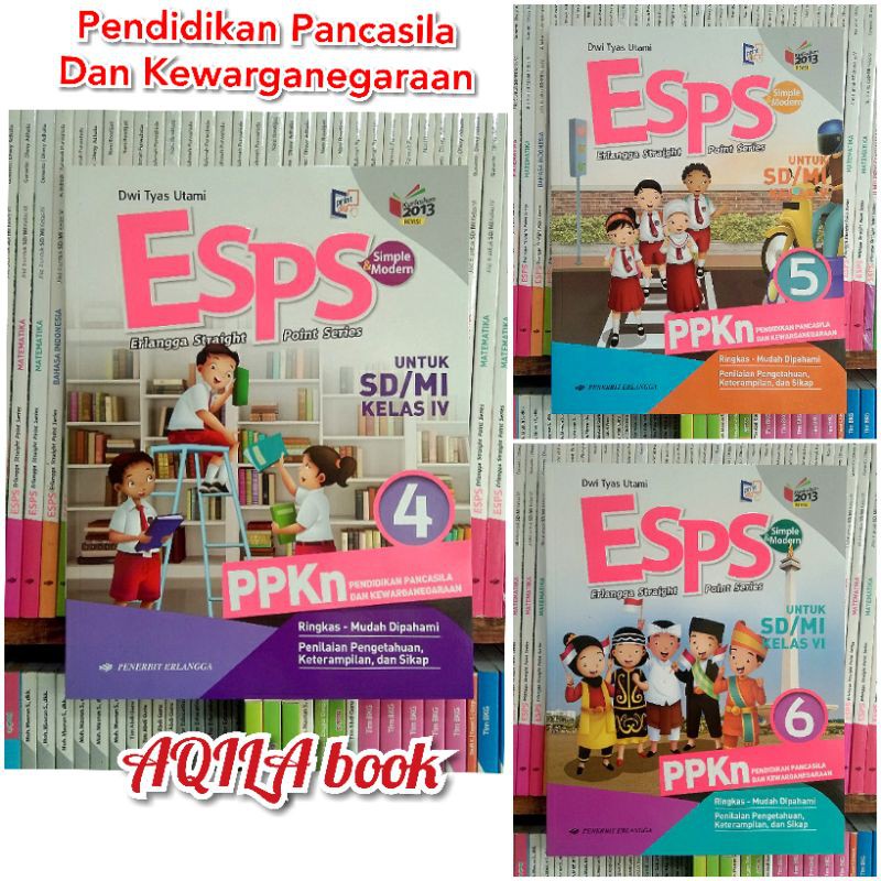 Jual ESPS PPKn Untuk SD Kelas 4 5 6 Pendidikan Pancasila