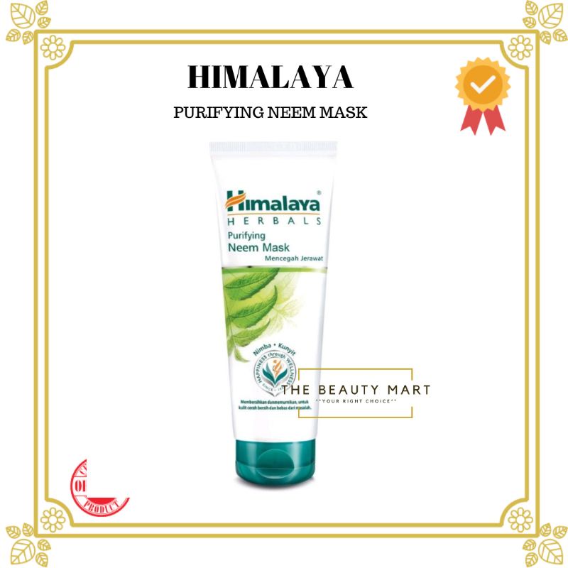 Jual Himalaya Herbals Purifying Neem Mask Ml Shopee Indonesia