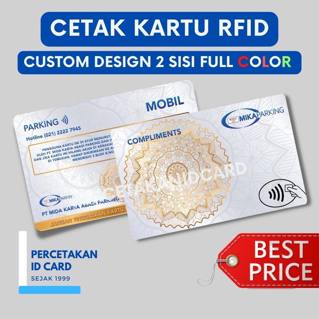 Jual Cetak Id Card Pvc Cetak Kartu Rfid Cetak Kartu Access Smart