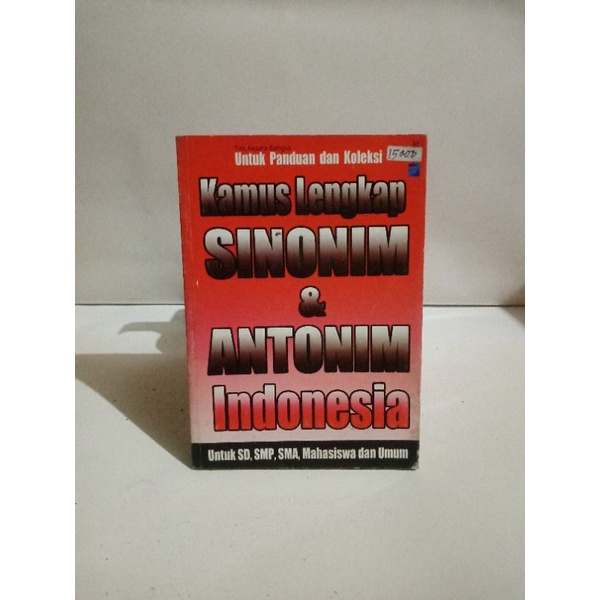 Jual Buku Kamus Lengkap Sinonim Dan Antonim Indonesia Shopee Indonesia