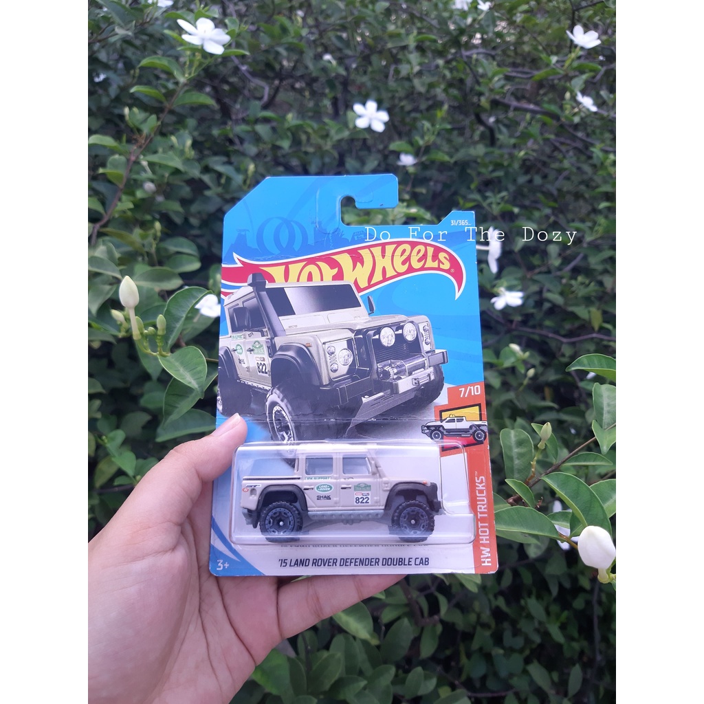 Jual Hot Wheels Land Rover Defender Double Cab Shopee Indonesia