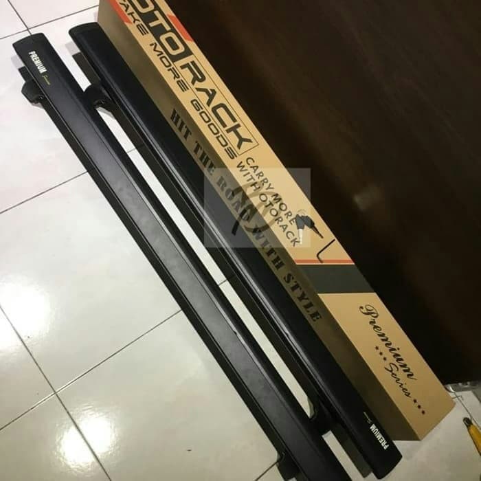 Jual Cross Bar Premium Kaki Rak Jepit Roof Rail Khusus Mobil All New