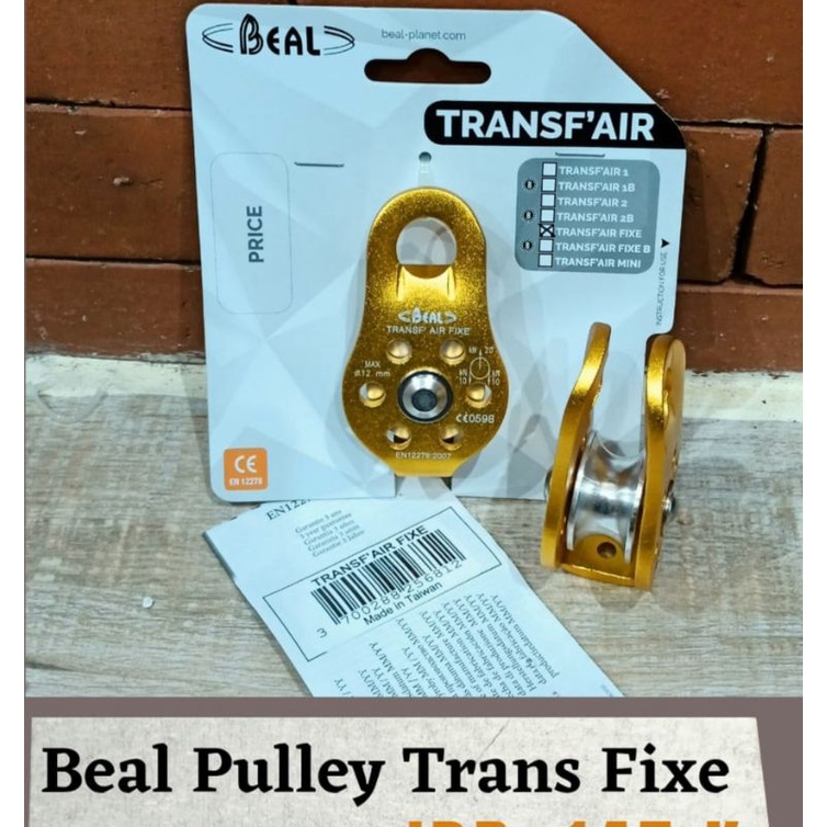 Jual Alat Panjat Safety Beal Pulley Trans Fixe Original Shopee Indonesia