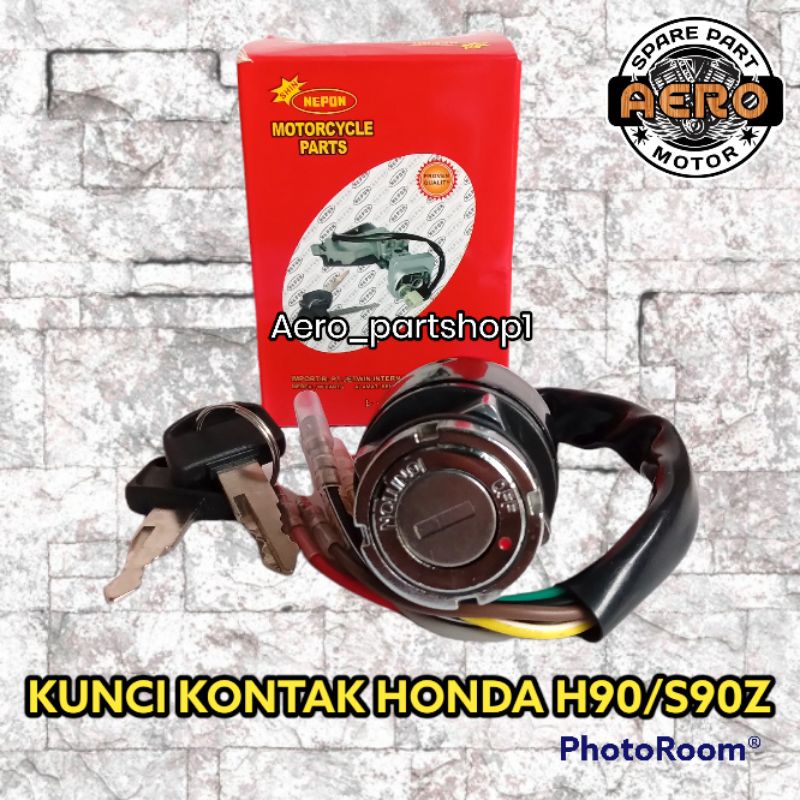 Jual Kunci Kontak Main Switch Keyset Key Set Honda S90Z S90 H90 H