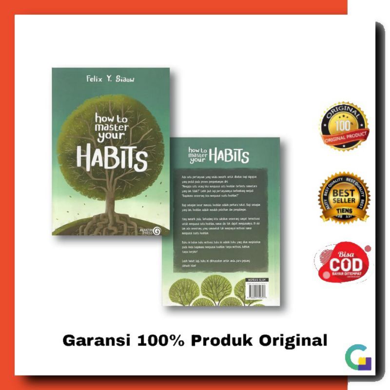 Jual Buku How To Master Your Habits Original Shopee Indonesia