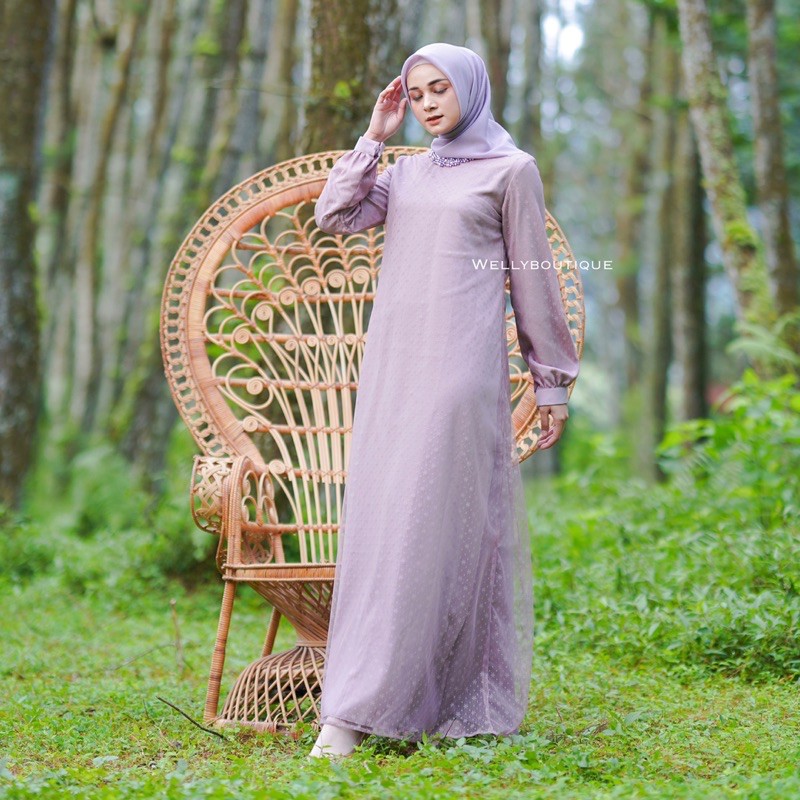 Jual Senja Dress LILAC Dan Pale Blue Shopee Indonesia