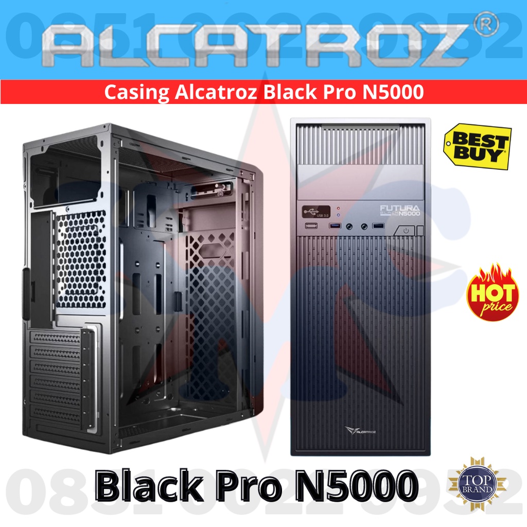 Jual Casing Alcatroz Futura Black N Pro New Psu W Shopee Indonesia