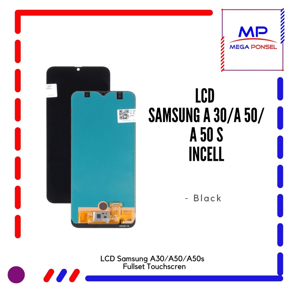 Jual LCD Samsung A30 LCD Samsung A50 LCD Samsung A50s INCELL Fullset