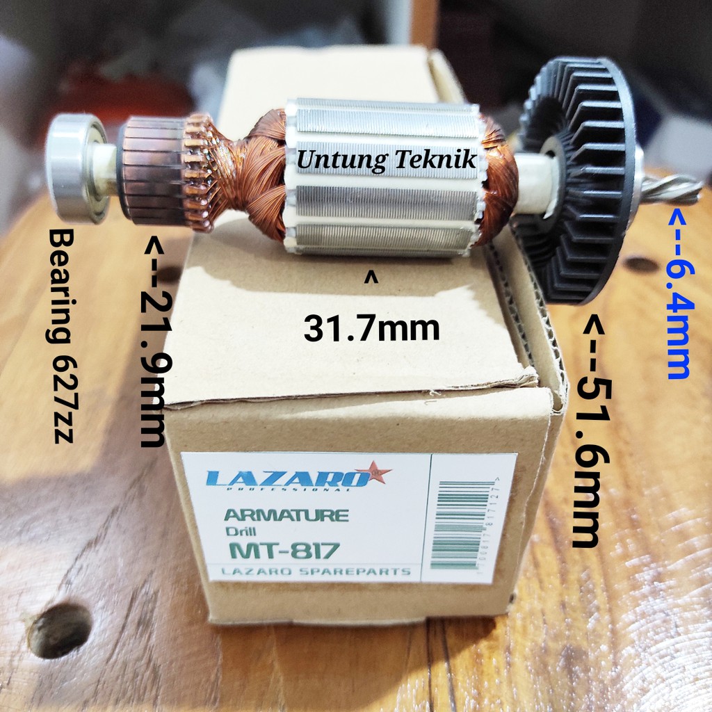 Jual Lazaro Armature Replacement Mt Mesin Bor Maktec Mm Shopee