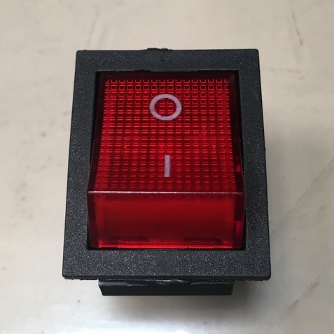 Jual Switch Rocker Saklar On Off Pin Kotak Led Merah Kuning Hijau A