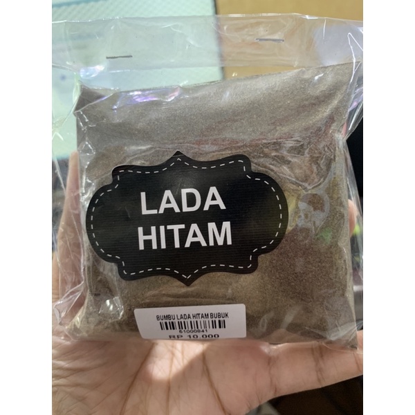 Jual LADA HITAM BUBUK 80gr Shopee Indonesia