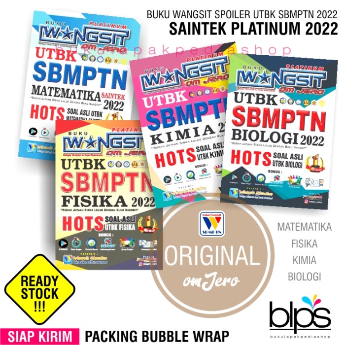 Jual Buku Wangsit UTBK SBMPTN 2022 SAINTEK Platinum Shopee Indonesia