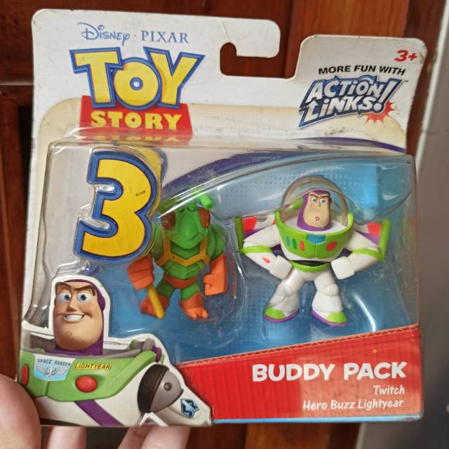 Jual Toy Story Buddy Pack Twitch Buzz Lightyear Shopee Indonesia