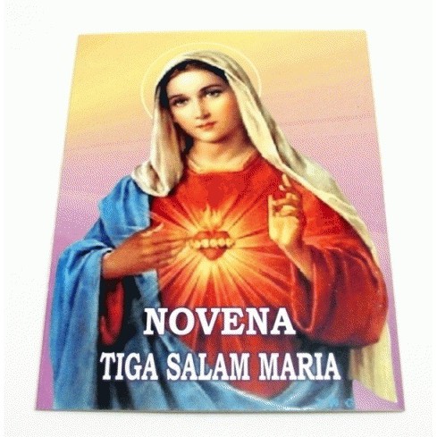 Jual Lembar Doa Novena Tiga Salam Maria Shopee Indonesia