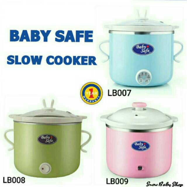 Jual Baby Safe Slow Cooker Lb Lb Lb Alat Masak Mpasi Shopee