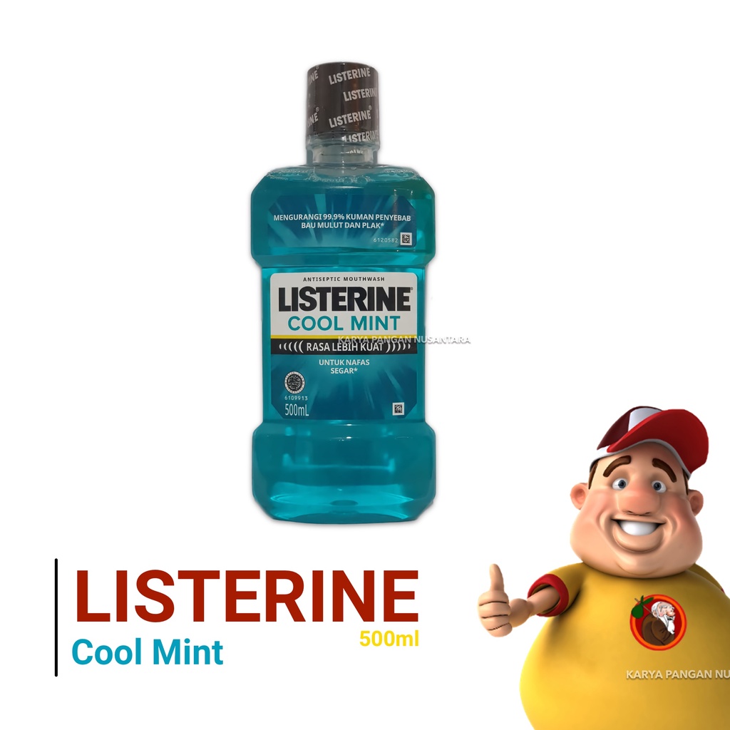 Jual Listerine Cool Mint Ml Antiseptic Mouthwash Cairan Obat Kumur