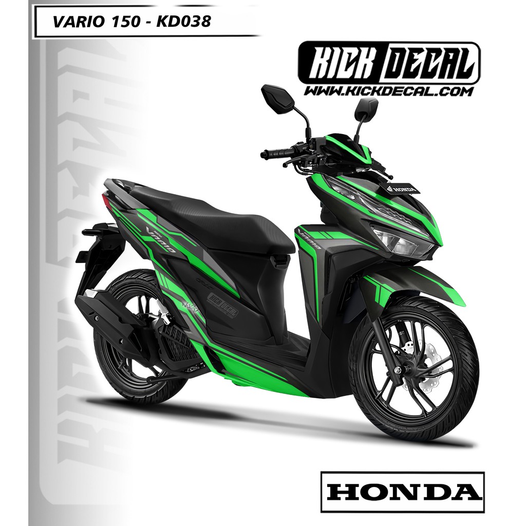 Jual STICKER DECAL MOTOR HONDA VARIO 150 KD038 Shopee Indonesia