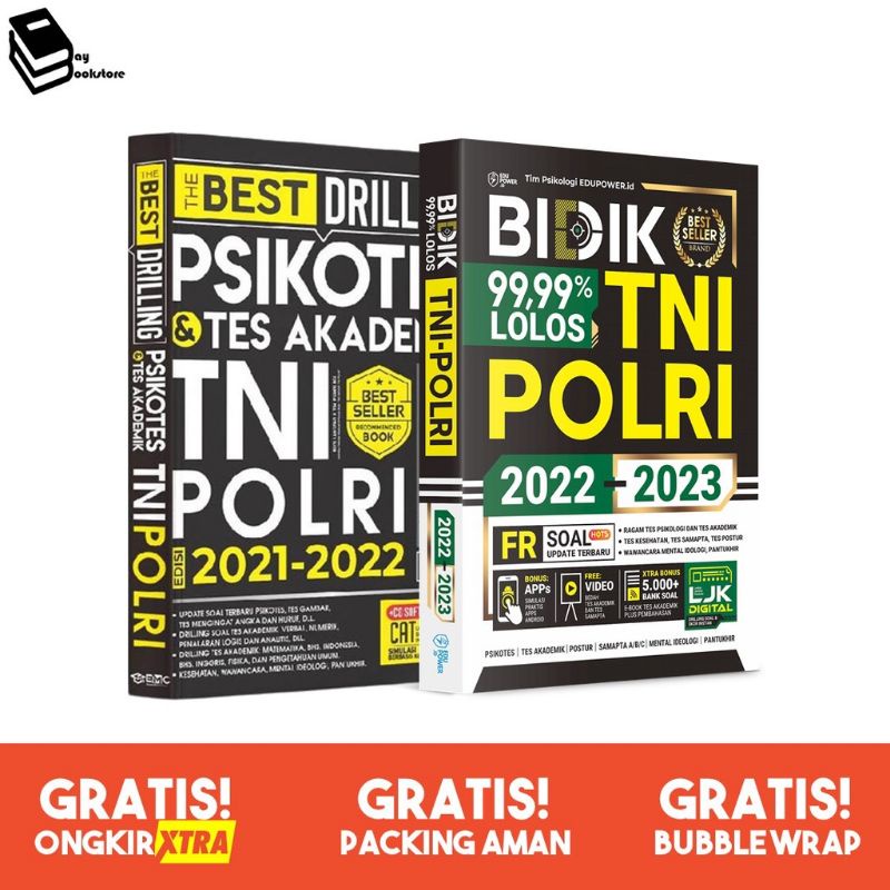 Jual Buku The Best Drilling Tni Polri Psikotes Tes Akademik