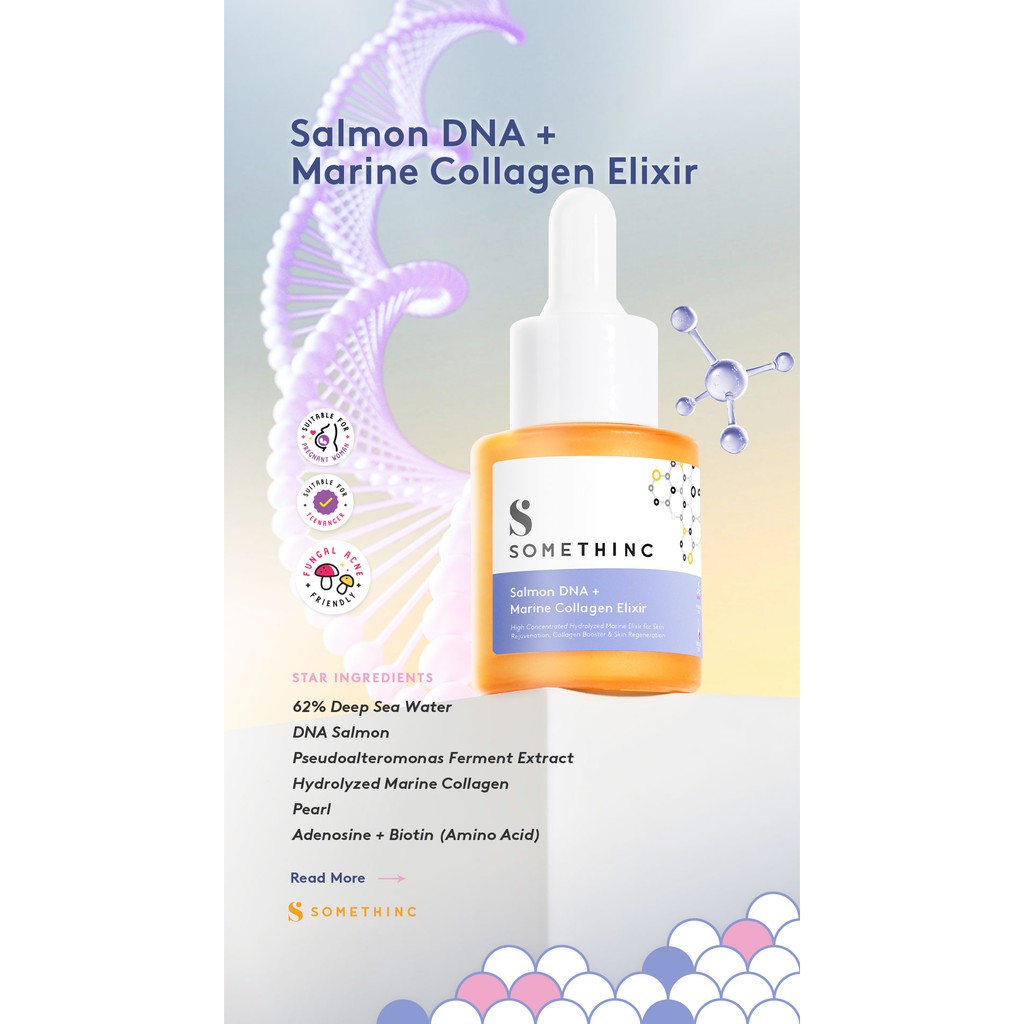 Jual SOMETHINC Salmon DNA Marine Collagen Elixir 20ml Shopee Indonesia