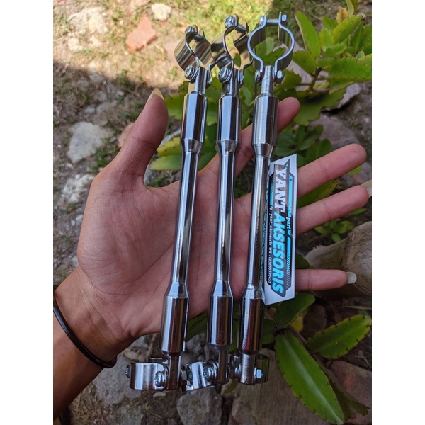 Jual Stabilizer Stang Stabiliser Palang Stir Besi Crome Shopee Indonesia