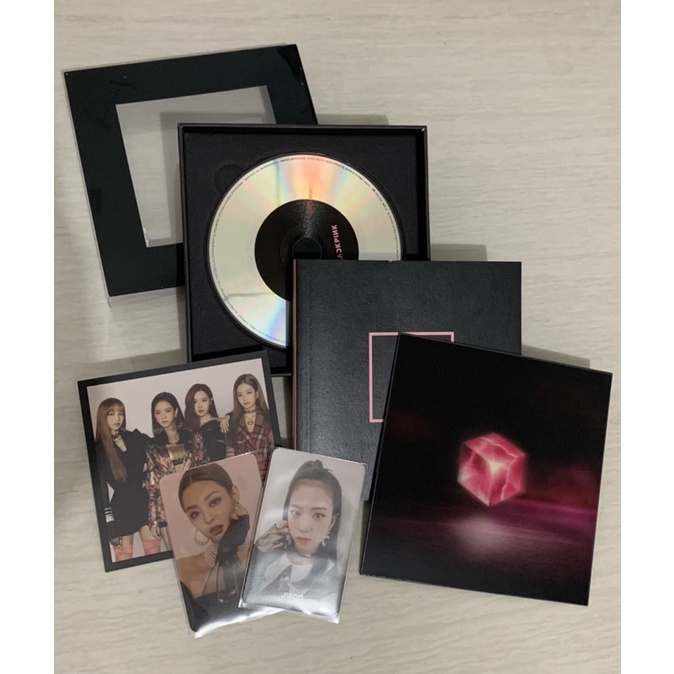 Jual Blackpink St Mini Album Square Up Black Ver Unsealed Fullset