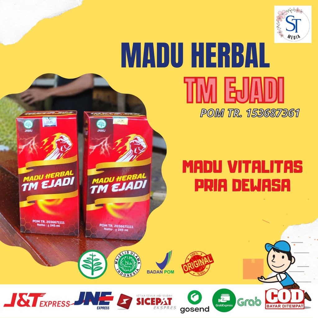 Jual Herbal Madu Sehat TM Ejadi Obat Kuat Penunjang Performa Shopee